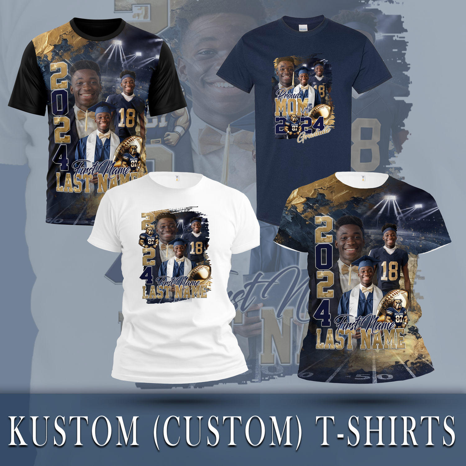 KUSTOM (CUSTOM) GRADUATION T-SHIRTS