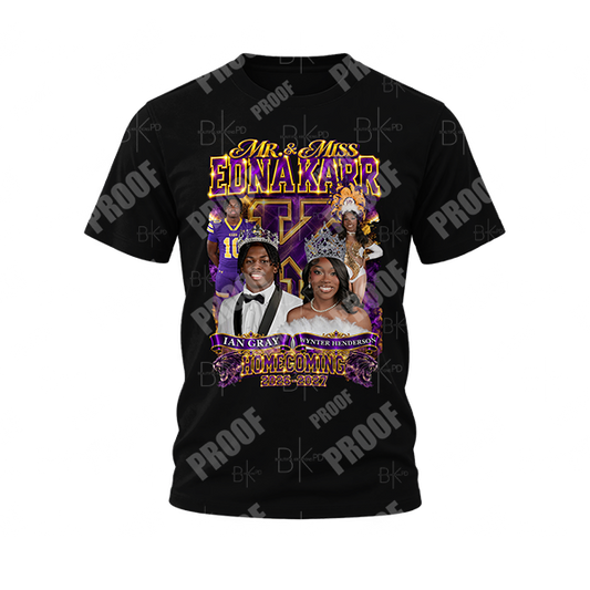 MR. & MISS EDNA KARR HOMECOMING SHIRT - COTTON
