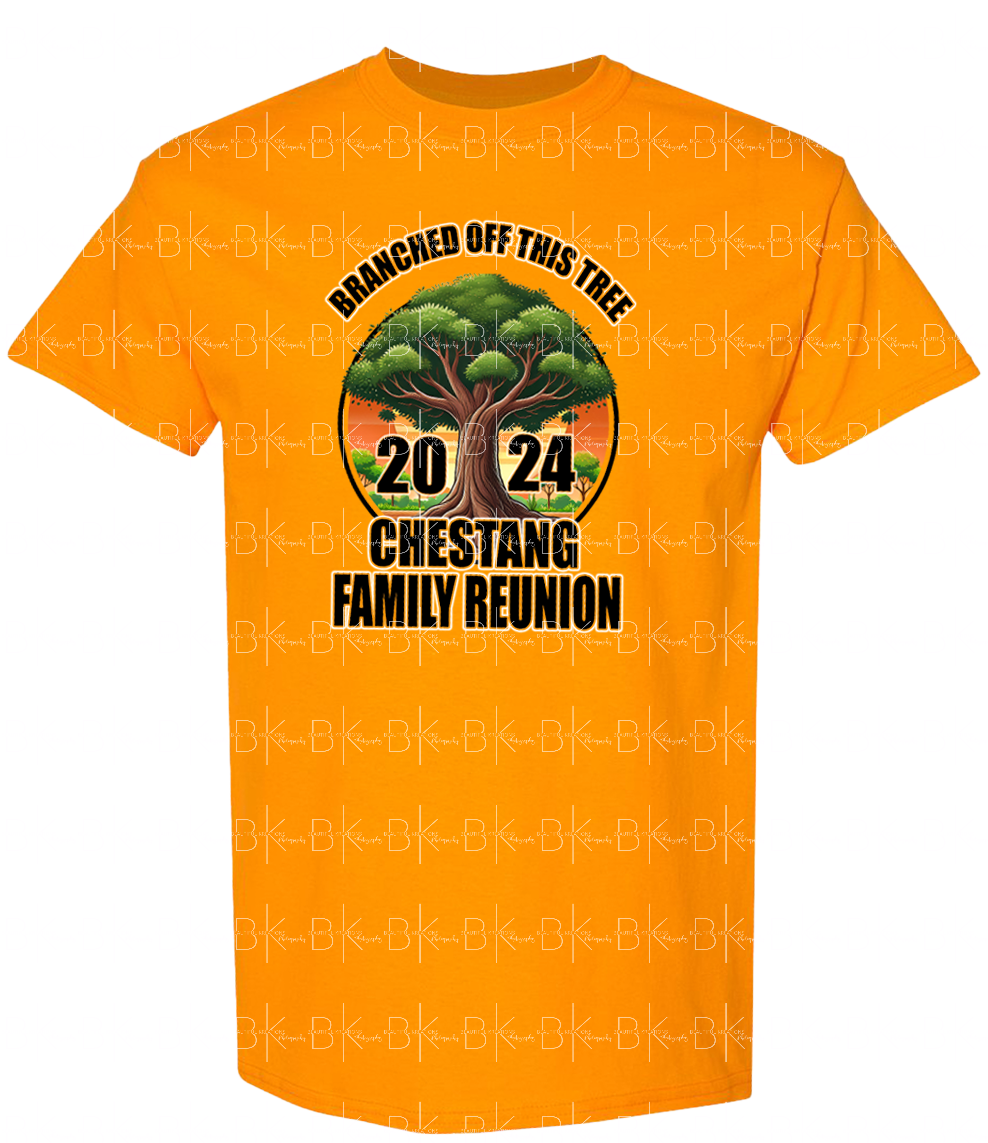 ADULT  CHESTANG FAMILY REUNION SHIRTS