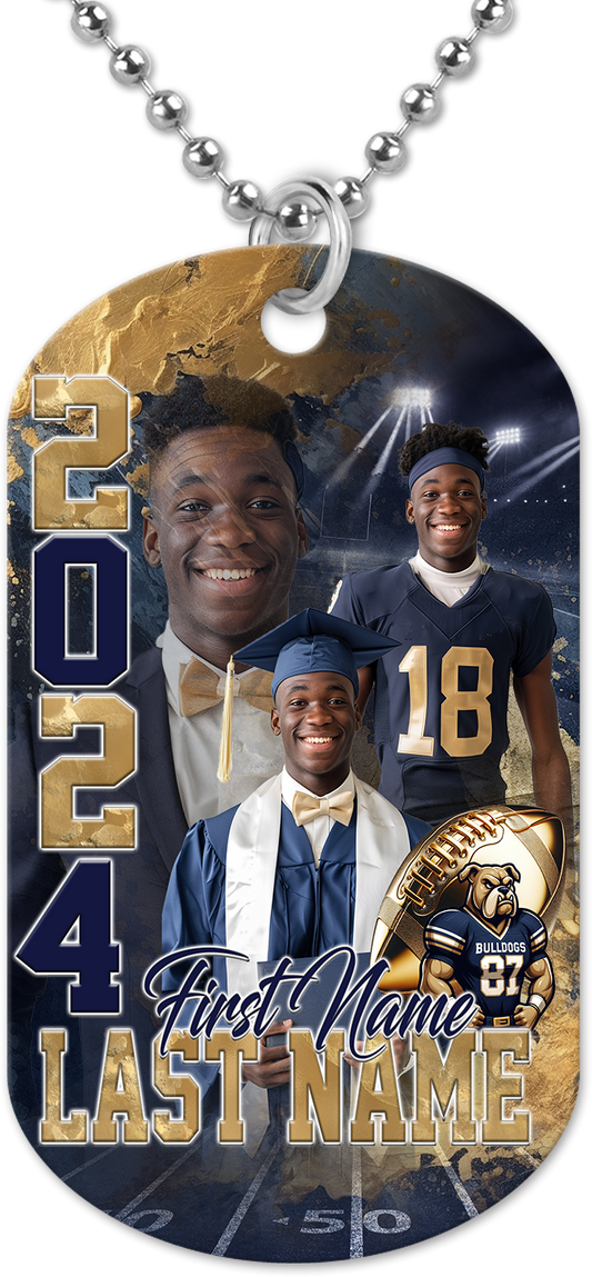 KUSTOM (CUSTOM) MEMORIAL DOG TAG