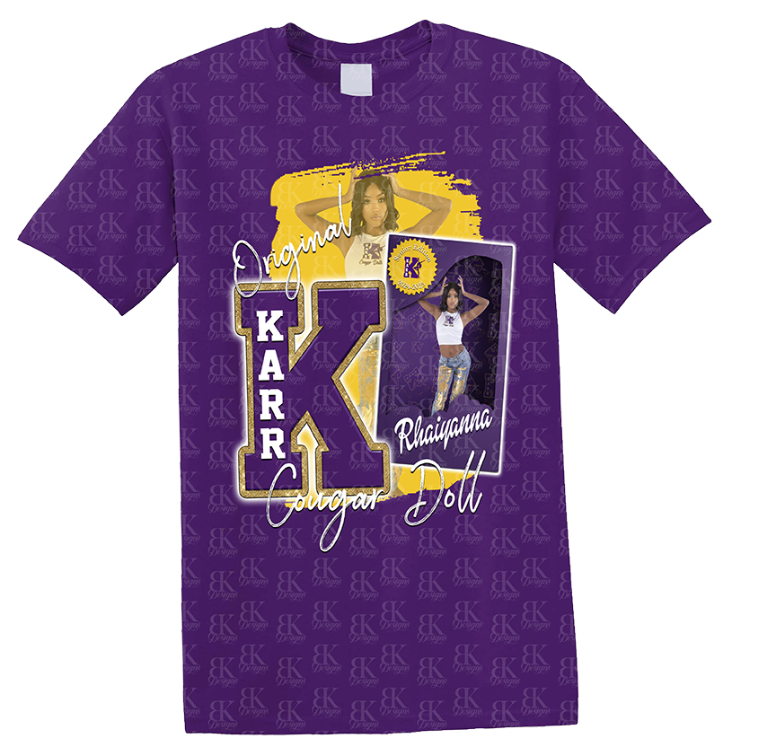 ADULT KARR COUGAR DOLLS COTTON SHIRT