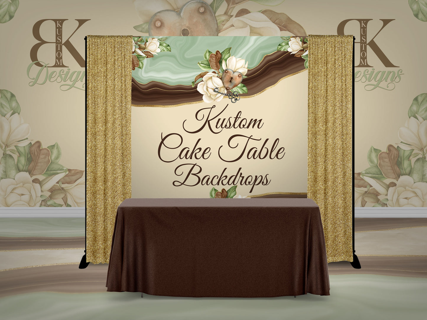 Kustom Cake Backdrop